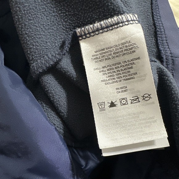 Columbia Outdoors Blue Full Zip‎ Quilted Fleece Vest Size Small - Picture 7 of 7